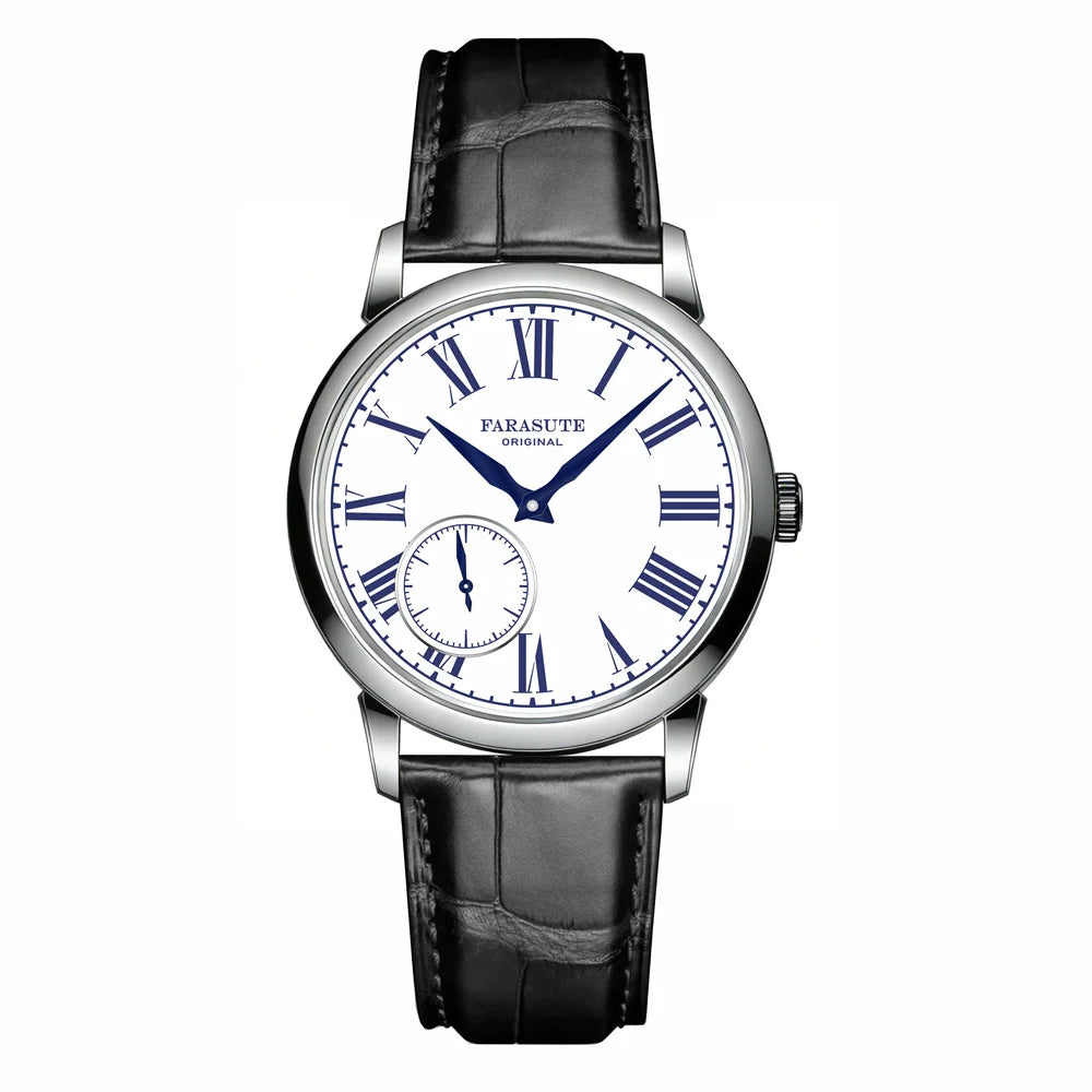 FARASUTE 2026 Fashion Power Reserve 80 Hours Hangzhou Customized Movement Manual Mechanical Watch for Men Sapphire Crystal watch