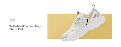 Xtep Casual Shoes For Men Summer Durability Men's Sports Shoes Wear-Resistant Lace Up Non-Slip Outdoor Shoes 876219320026