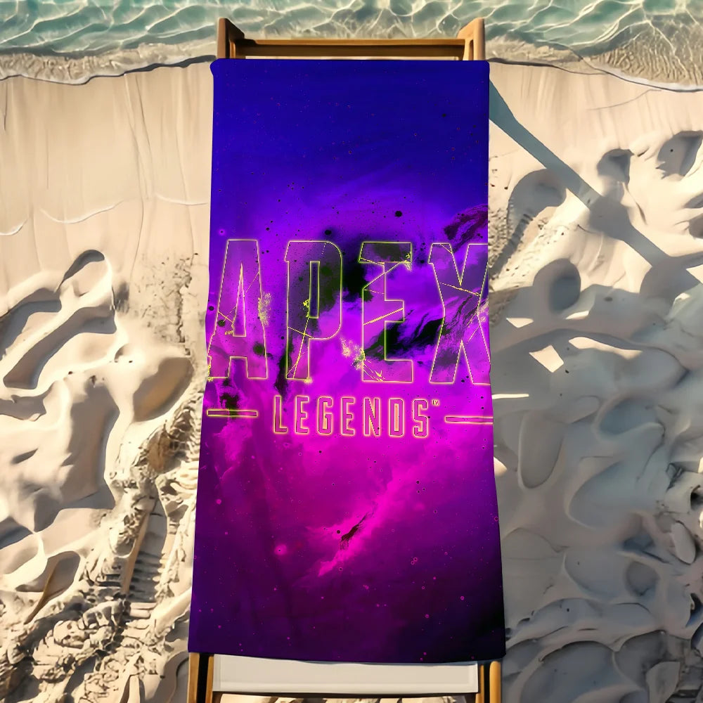 Game Apex Legends Towel Beach Shower Bath Travel Lightweight Skin Friendly for Pool Camping Cruise Summer