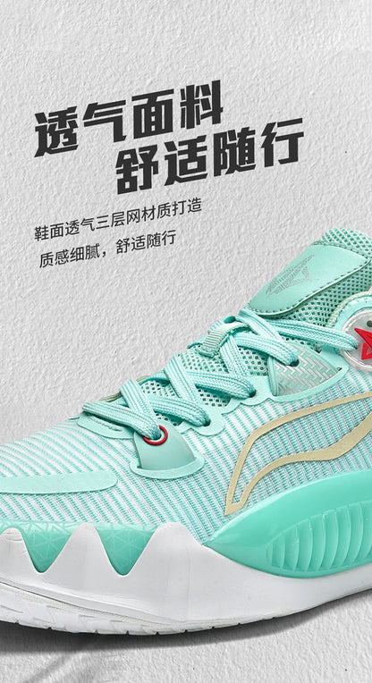 Men's Basketball Shoes Breathable Cushioning Non-Slip Wearable Running Shoes Gym Training Athletic Basketball Sneakers for Men