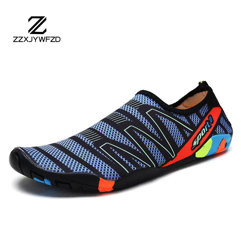 2023Yoga Sports Water Sneakers Unisex Swimming Aqua Seaside Barefoot Slippers Surf Upstream Light Quick-Drying Beach Water Shoes