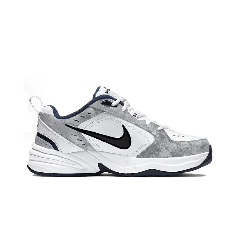 Sneakers personalizzate Nike Air Monarch 4 "Misty Night Blue Star" - Scarpe da corsa classiche retrò da uomo