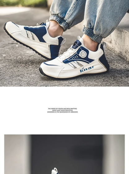 Pánské nové nízké ležérní tenisky v korejském stylu – univerzální „dad shoes“ s měkkou podrážkou, pohodlné a lehké boty na platformě pro každodenní nošení