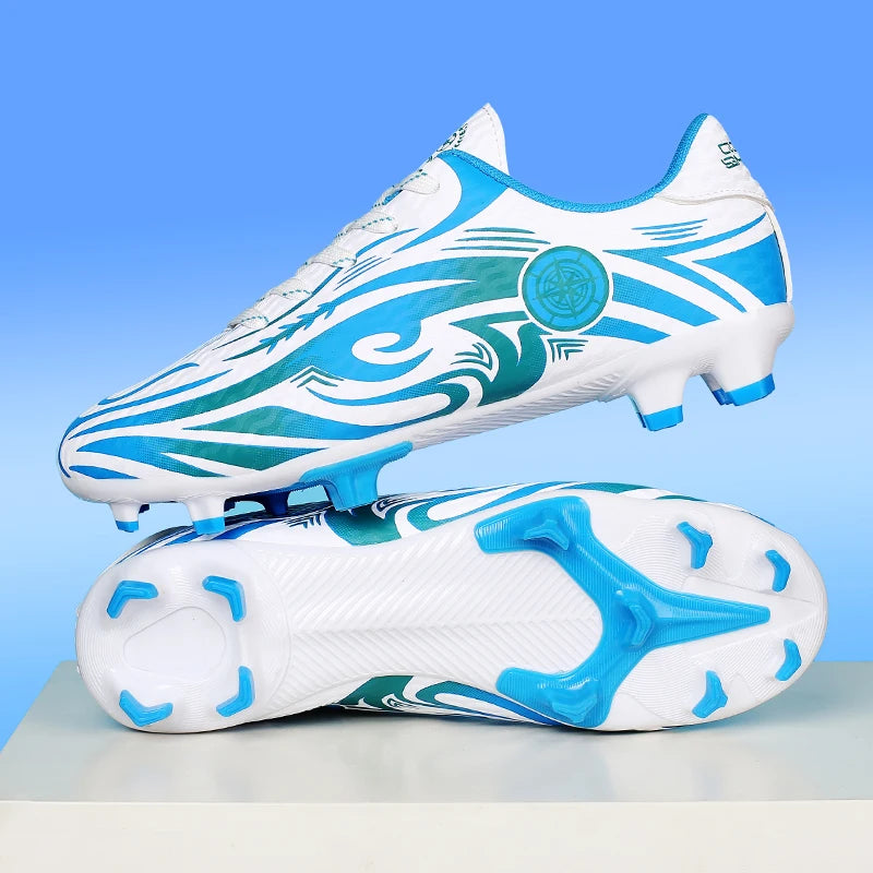 Nouveaux hommes bottes de Football respirantes unisexe livraison directe chaussures de Football en plein air ultralégères chaussures de Sport antidérapantes entraînement Sport