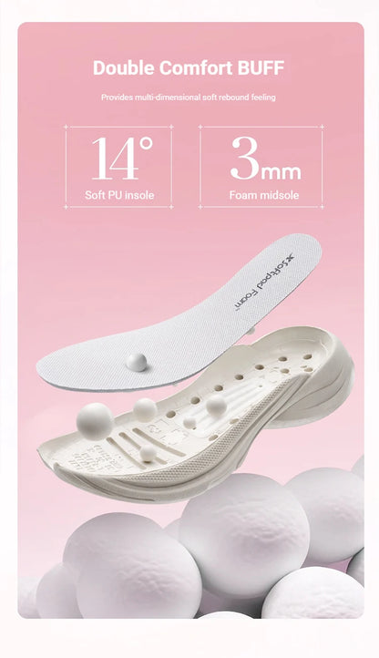 Xtep Basque 3 Sneakers Women Lightweight Wear-Resistant Trendy Durable Thick Sole Casual Sports Female Shoes 874218320006