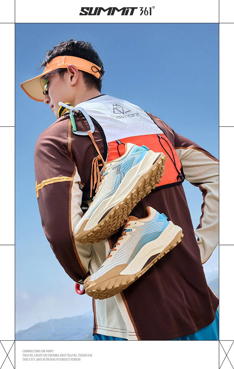 Scarpe da running 361 Degrees WUXIA 2 leggere, traspiranti, ammortizzate, antiscivolo e morbide per outdoor ed escursionismo, sneakers versatili da uomo 672542201