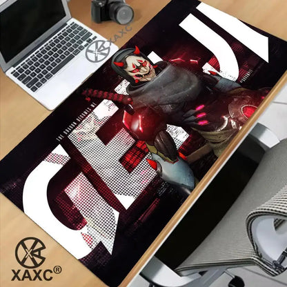 Alfombrilla de ratón grande de Overwatch, estilo kawaii, XXL, para ordenador, escritorio, gamers, oficina, alfombra, teclado, mesa, accesorios para juegos, MousepadXAXC
