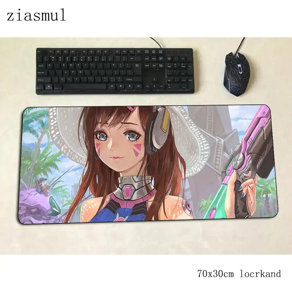 dva mouse pad gamer 70x30cm xl gaming mousepad pc notbook desk mat cute padmouse games Christmas gifts gamer mats gamepad