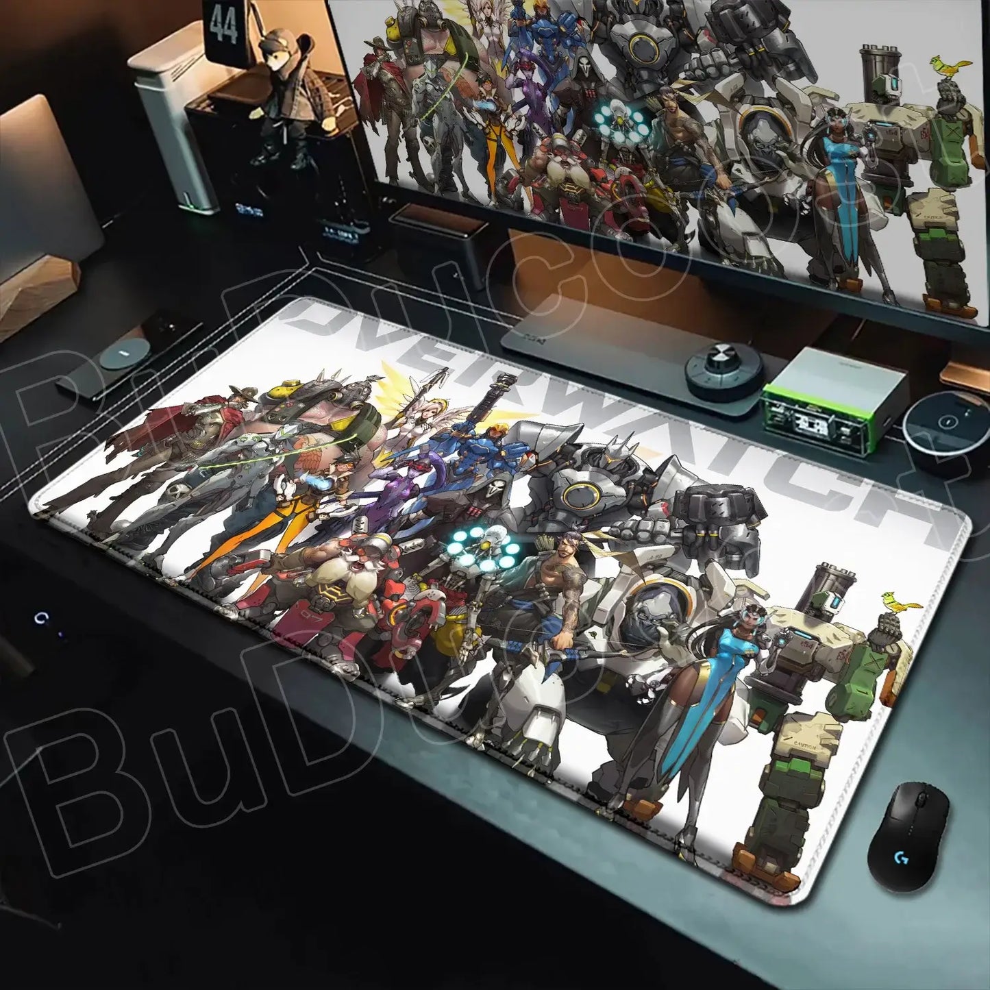Overwatch Gaming Anime Girl Large XXL Mouse Pad HD Printing Computer Keyboard Mats Laptop Office Rubber Soft Desk Rug 900x400 MM