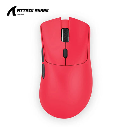 Ratón Bluetooth ATTACK SHARK R1 - Ratón viral reseñado por influencers, auténtico directo de la marca, sensor PAW3311 con 1K Hz para gaming