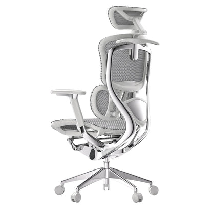 Ergonomic Computer Office Chair with Footrest, Comfortable Designer Executive Chair, Adjustable Luxury Swivel Gaming Chair for Home & Work