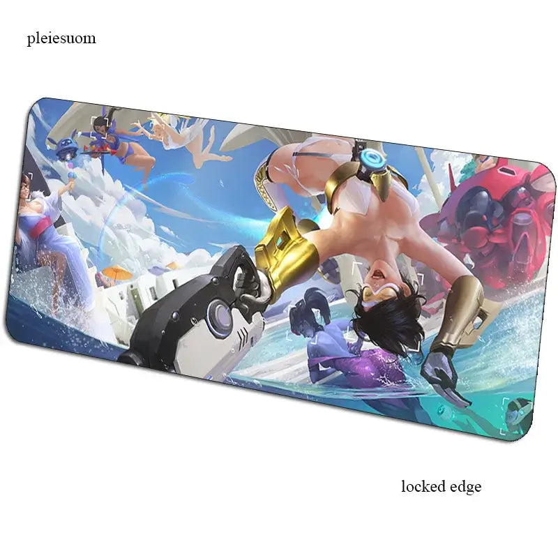 overwatch padmouse HD print gaming mousepad game 900x400x3mm mouse pad gamer computer desk cheapest mat notbook mousemat pc