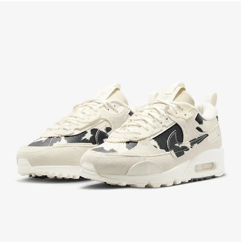 Nike Official Genuine Air Max 90 Men's and Women's Air Cushion Running Shoes FN7170-133
