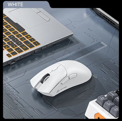 Ratón Bluetooth ATTACK SHARK R1 - Ratón viral reseñado por influencers, auténtico directo de la marca, sensor PAW3311 con 1K Hz para gaming