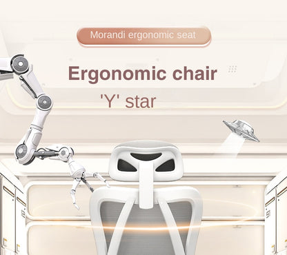 UVR Gaming Computer Chair Mesh Breathable Staff Chair Ergonomic Design Armrest Chair Sitting Comfort Home Office Chair Furniture